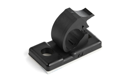 StarTech.com 100 Zelfklevende Kabelmanagement Clips, 5.5mm, Zwart, Netwerk/Ethernet/Bureau/Computer Kabelbeheer, Klevende Kabelhouders, Zelfklevende Klem, Nylon, UL/94V-2 Brandklasse