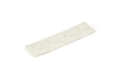StarTech.com CBMCTM1 kabelbindersokkel Wit Nylon 100 stuk(s)