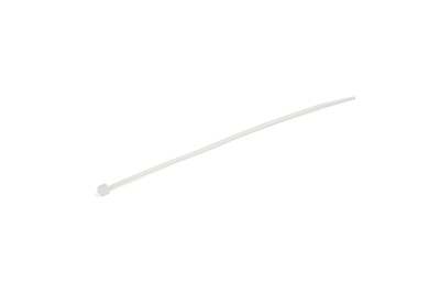 StarTech.com 15 cm Witte Kabelbinders 3 mm Breed, 39 mm Bundeldiameter, 18 kg Treksterkte Zelfsluitende Snelbinders uit Nylon met Gebogen Punt, 94V-2/UL Listed, 1000 stuks