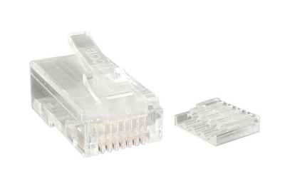 StarTech.com CRJ45C6STR50 kabel-connector RJ-45 Transparant