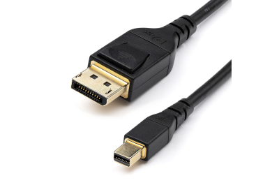 StarTech.com 2m Mini DisplayPort naar DisplayPort 1.4 VESA Certified Kabel 8K 60Hz HBR3 HDR Super UHD mDP naar DP 1.4 Slim (34 AWG) Ultra HD 4K 120Hz Video/Monitorkabel