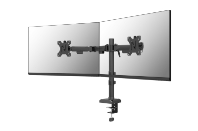 Neomounts DS60-600BL2 Monitorarm 10-32" - Quick-fix - 180°-stop