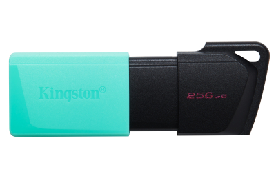Kingston Technology DataTraveler Exodia M 256 GB, USB 3.2 Gen 1 (zwart + blauwgroen)