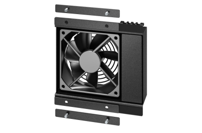 APC ER7FANTRAY rackkoelingsapparaat Zwart