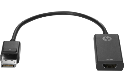 HP DisplayPort to HDMI 1.4 Adapter Zwart