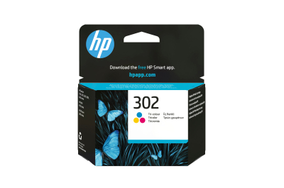 HP 302 originele drie-kleuren inktcartridge