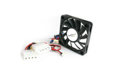 StarTech.com FAN5X1TX3 koelsysteem voor computers Computer behuizing Ventilator 5 cm Zwart
