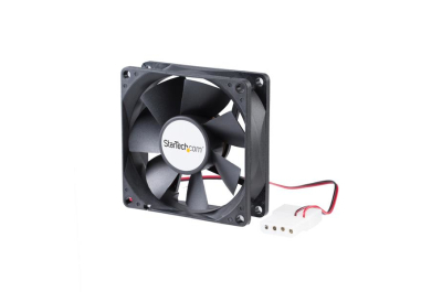 StarTech.com 80x25mm Ventilator voor Computerbehuizing met Dubbele Kogellagers en LP4 Connector