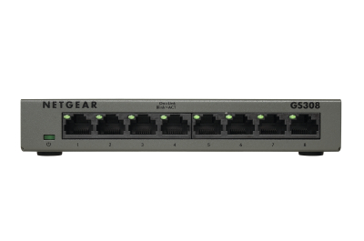 NETGEAR SOHO Unmanaged Gigabit Ethernet (10/100/1000) Zwart