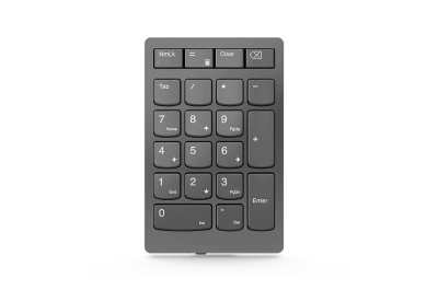 Lenovo Go Wireless numeriek toetsenbord Universeel Bluetooth/USB/RF Wireless Grijs