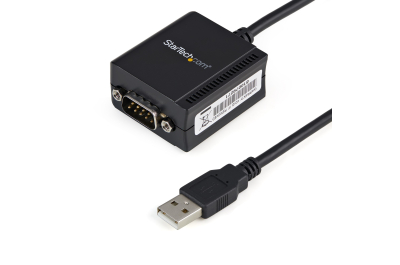 StarTech.com 1-poort FTDI USB naar RS232 Seriële Adapter Verloopkabel met COM-behoud