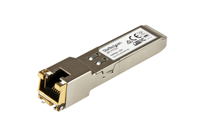 StarTech.com Gigabit RJ45 Koper / Copper SFP Transceiver Module - HPE J8177C Compatibel