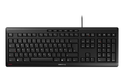 CHERRY STREAM toetsenbord Kantoor USB QWERTZ Duits Zwart