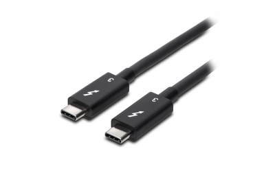 Kensington Thunderbolt 3-kabel van 0,7 m (40 Gbps, 100 W PD, gecertificeerde TB3, USB-C-compatibel)