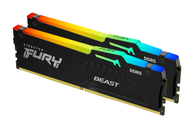 Kingston Technology FURY Beast 64GB 5200MT/s DDR5 CL40 DIMM (Kit van 2) RGB