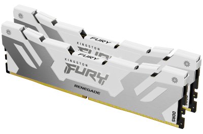 Kingston Technology FURY 32GB 8000MT/s DDR5 CL38 DIMM (set van 2) Renegade White XMP