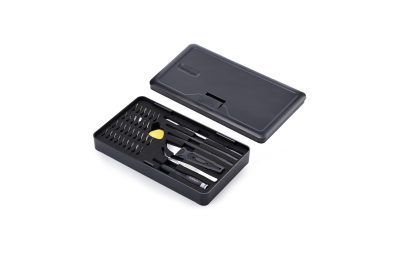 StarTech.com 40-Delige Computerreparatie Toolkit voor Laptop/PC/Electronica/Telefoon, 30-Bit Precisie Schroevendraaierset, Verwijderbaar Deksel met Magnetisch Werkvlak, Pry Tools