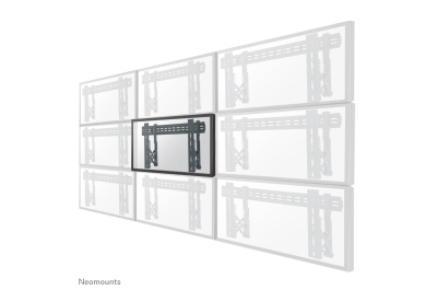 Neomounts LED-VW1000BLACK Videowall muurbeugel 40-75" - pull-out - max 50 kg