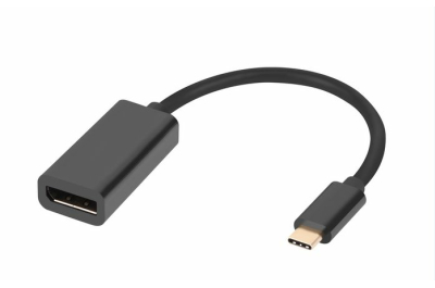 Microconnect MC-USBC-DPF1.2 video kabel adapter DisplayPort USB Type-C Zwart