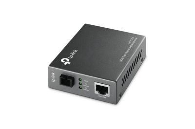 TP-Link MC112CS netwerk media converter 100 Mbit/s Single-mode Zwart