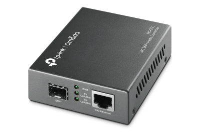 TP-Link Omada MC420L netwerk media converter 10000 Mbit/s Multimode, Single-mode Zwart