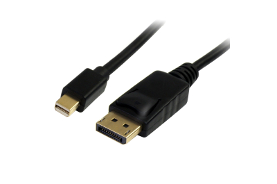 StarTech.com 3m Mini DisplayPort naar DisplayPort 1.2 Kabel - 4K x 2K UHD Mini DisplayPort naar DisplayPort Adapter Kabel - Mini DP naar DP Monitor Kabel - mDP naar DP Kabel - Zwart