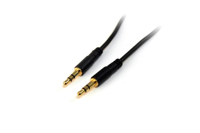 StarTech.com 3 m slanke 3.5mm Stereo Audio kabel M/M