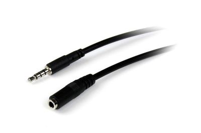 StarTech.com 1m 3,5mm 4-polige Headset Verlengkabel M/F