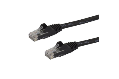 StarTech.com CAT6 ethernet netwerkkabel snagless 1m zwart
