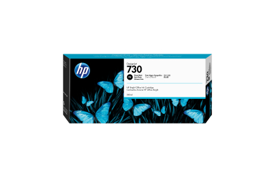 HP 730 zwarte DesignJet fotoinktcartridge, 300 ml