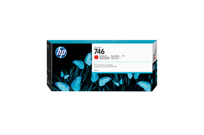 HP 746 chromatisch rode DesignJet inktcartridge, 300 ml