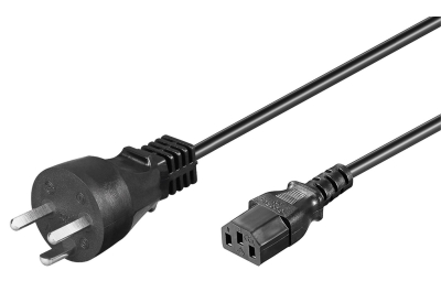 Microconnect PE120430 electriciteitssnoer Zwart 3 m C13 stekker
