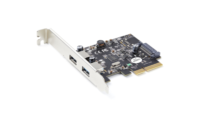 StarTech.com 2-Port USB PCIe Kaart met 10Gbps/poort - USB 3.2 Gen 2 Type-A PCI Express 3.0 x2 Host Controller Kaart - Add-On Adapter Kaart - Full/Low Profile - Windows & Linux