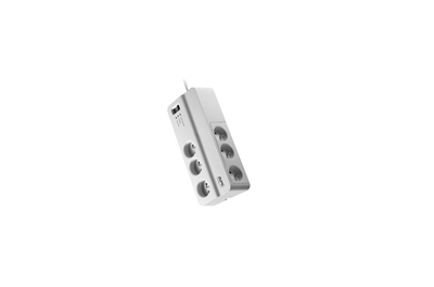 APC PM6-FR Overspanningsbeveiliging Wit 6 AC-uitgang(en) 230 V 2 m