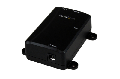 StarTech.com 1-poorts Gigabit Midspan - PoE+ injector - 802.3at en 802.3af