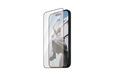 PanzerGlass SAFE. by ® Screen Protection w. Black Frame iPhone 16 | 15 | Ultra-Wide Fit Doorzichtige schermbeschermer Apple 1 stuk(s)