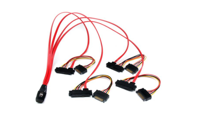 StarTech.com 50cm Interne Serial Attached SCSI Mini SAS Kabel SFF8087 naar 4x SFF8482