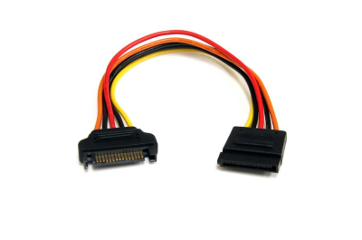 StarTech.com 20cm 15-pins SATA Verlengkabel Voeding