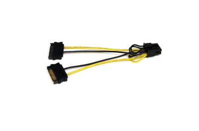 StarTech.com 15cm SATA Voeding naar 8-pins PCI Express Videokaart Voeding Verloopkabel