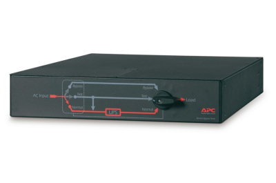 APC Service bypass Panel SBP6KRMI2U - 230V, Hardwire ingang, (4x) C19 uitgang
