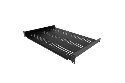 StarTech.com 1U Rack Shelf - Universele Geventileerde 19 inch Server Rack Plank/Lade voor AV/Data/Netwerk Apparatuur – Cantilever/Uitkragende Ligger – Duurzaam Ontwerp – Max. 25kg - Diepte 30 cm (12”)