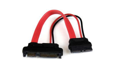 StarTech.com 15cm Slimline SATA naar SATA Adapter met Voeding F/M