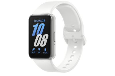 Samsung Galaxy Fit3 4,06 cm (1.6") AMOLED 40 mm Digitaal 256 x 402 Pixels Touchscreen Zilver