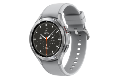 Samsung Galaxy Watch4 Classic 3,56 cm (1.4") OLED 46 mm Digitaal 450 x 450 Pixels Touchscreen 4G Zilver Wifi GPS