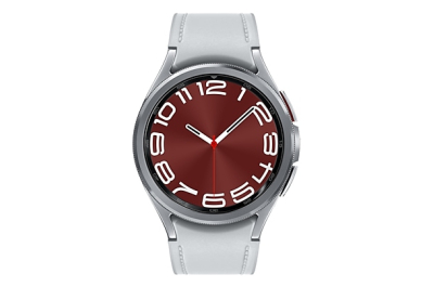 Samsung Galaxy Watch6 Classic SM-R955FZSADBT smartwatch / sport watch 3,3 cm (1.3") AMOLED 43 mm Digitaal 432 x 432 Pixels Touchscreen 4G Zilver Wifi GPS