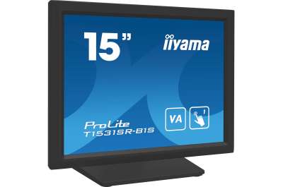 iiyama T1531SR-B1S POS-monitor 38,1 cm (15") 1024 x 768 Pixels XGA Touchscreen