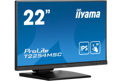 iiyama ProLite T2254MSC-B1AG computer monitor 54,6 cm (21.5") 1920 x 1080 Pixels Full HD LED Touchscreen Zwart