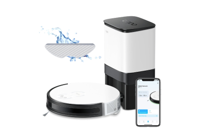 TP-Link Tapo RV10 Plus 350 l Stofzak Zwart, Grijs, Wit