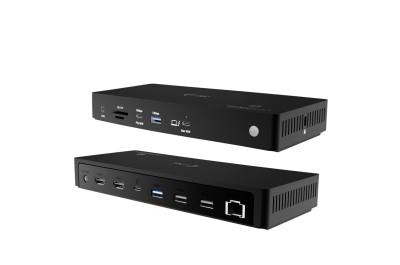 i-tec TB4TRIPLEDOCKPDIT laptop dock & poortreplicator Bedraad Thunderbolt 4 Zwart