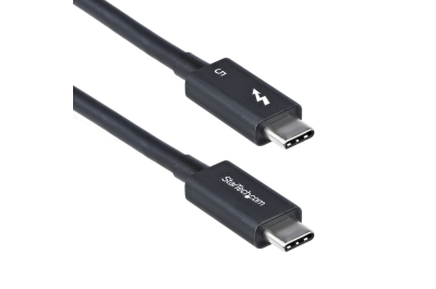 StarTech.com 50cm Thunderbolt 5 Kabel, 80Gbps/Tot 120Gbps, 240W PD EPR, 8K 60Hz, Thunderbolt-Gecertificeerde Kabel, Compatibel met Thunderbolt 4/USB4/USB-C